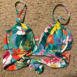 La Blanca Tropea Breeze Wrap Underwire Push Up Top